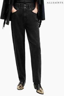 AllSaints Black Full Hailey Jeans (M03337) | 638 QAR
