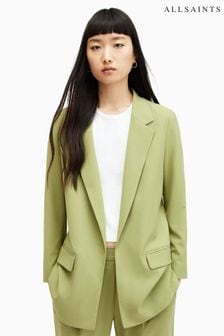 AllSaints Green Aleida Tri Blazer (M03831) | OMR77
