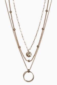 Collier à trois rangs