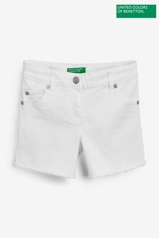 Benetton Purple Denim Shorts