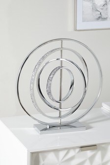 Silver Extra Large Harper Sculpture (M05214) | 79 €