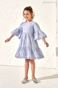 Angel & Rocket Natalia Blue 3D Flower Dress (M05799) | €48 - €53