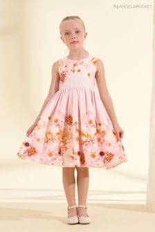 Angel & Rocket Pink Emilia Garden Floral Dress (M05943) | €53 - €59