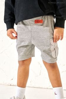 Angel & Rocket Grey Kasper Pique Smart Shorts (M06069) | OMR10 - OMR12