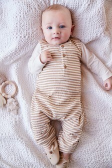 Ensemble body et salopette à rayures (0 mois - 2 ans)