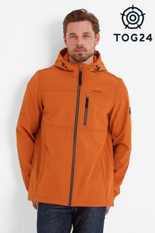 Tog 24 Orange Truro Hooded Softshell Jacket (M06815) | SGD 116