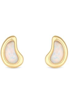 Inicio Gift Pouch Opal Stud Earrings