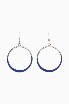 Pendants d'oreilles mats enduits