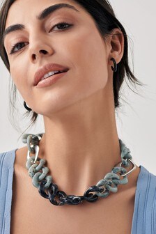 Resin Chain Necklace