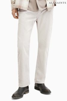 AllSaints White Cord Curtis Jeans (M07697) | AED660
