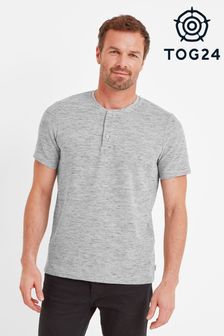 Tog 24 Grey Wilsden Grandad T-Shirt (M07705) | $57
