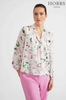 Hobbs Pink Aria Blouse (M09091) | 490 QAR