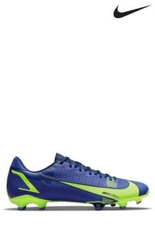 Nike Blue Mercurial Firm Ground Football Boots (M09420) | €86