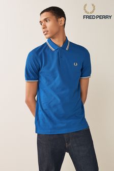 Fred Perry Mens Twin Tipped Polo Shirt (M09524) | $107