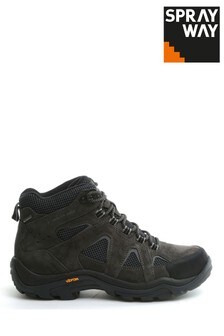 Sprayway Cara Mid HydroDRY Waterproof Black Leather Boots (M09864) | €108