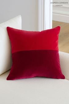 Jasper Conran London Red Velvet Feather Filled Cushion (M0J885) | €74
