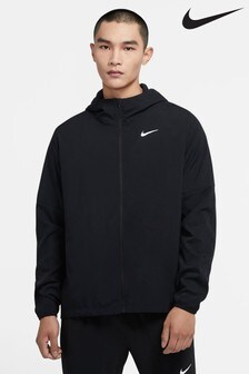 Nike Black The Run Stripe Woven Jacket (M10398) | 60 €