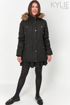 מעיל דובון של Kylie דגם Teen בשחור (M11182) | ‏210 ₪