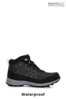 Chaussures de randonnée montantes Regatta Samaris Lite imperméables noires (M11519) | 124€