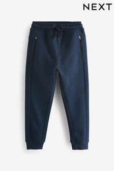 Navy Slim Fit Zip Joggers (3-16yrs) (M11570) | $19 - $31