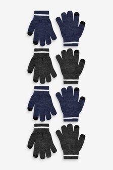 4 Pack Gloves (3-16yrs)