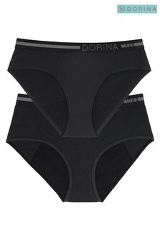 DORINA Black Day and Night Period Pants 2 Pack (M12084) | $59