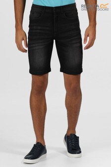 Regatta Dacken Denim Black Shorts (M12194) | ₪ 144
