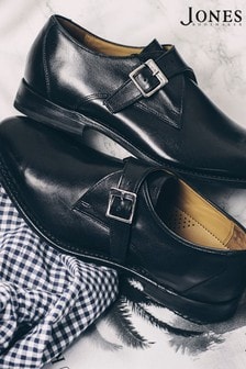 Jones Bootmaker Knoxx Leather Monk Shoes (M13235) | OMR83