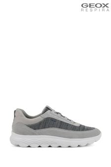 Geox Mens Spherica Grey Sneakers (M13696) | $242