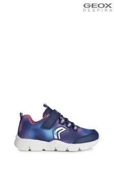 Geox Junior Mädchen New Torque Sneaker, Blau (M14493) | 61 € - 69 €