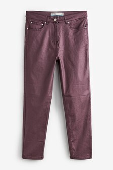 Berry Red Straight Jeans (M14559) | 19 €