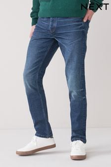 Dark Blue Slim Fit Authentic Stretch Jeans (M14587) | $45