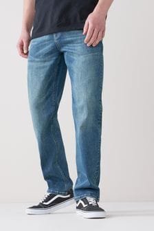 Denim Tint Straight Fit Authentic Stretch Jeans (M14593) | 744 UAH