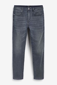 Серые выбеленные - Стретчевые джинсы Ultimate Comfort (M15079) | 930 грн