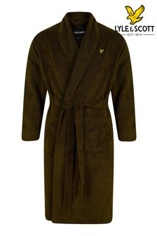 Lyle & Scott Green Loungewear Bathrobe (M15507) | $103