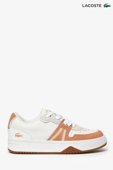 Lacoste Womens L001 White Leather Trainers (M15858) | $148