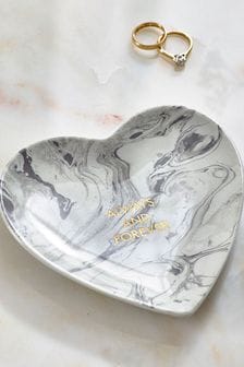 Heart Shaped Slogan Trinket Dish (M16339) | 6 €