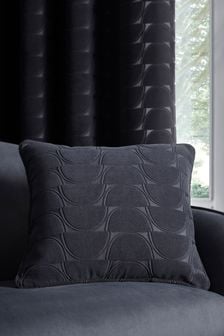 Studio G Black Lucca Geo Cushion (M17230) | ₪ 93