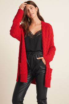Red Cable Cardigan (M17850) | kr393