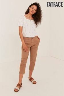 Waisted Crop Trousers 