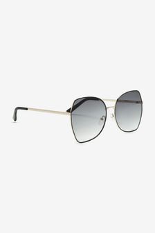Gold/Dark Butterfly Frame Sunglasses (M18425) | $24