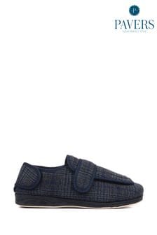 Pavers Blue Touch Fasten Slippers (M18771) | $51