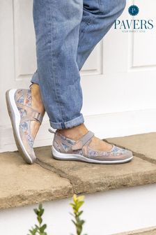 Серые легкие женские кроссовки Pavers Mary Jane (M18824) | €23