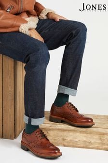 נעלי עור לגברים דגם Goodyear Welted Bushwick בצבע חום של Jones Bootmaker (M19494) | ‏805 ‏₪