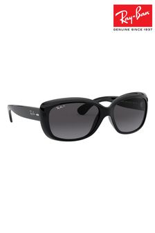 Czarny - Okulary przeciwsłoneczne Ray-Ban Jackie Ohh z polaryzacyjnymi soczewkami (M20028) | 1,215 zł