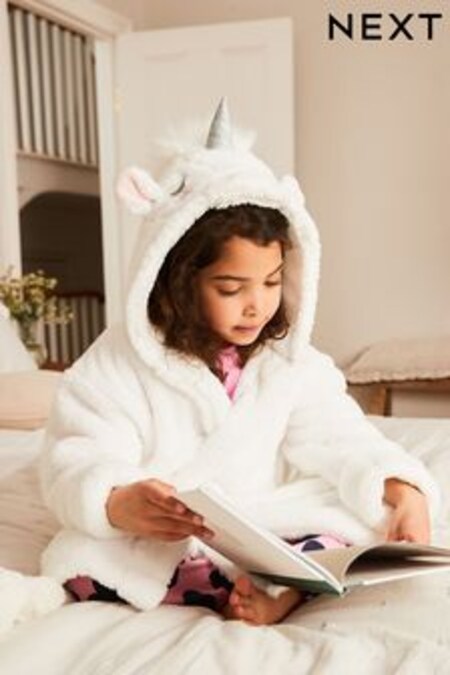 White 3D Character Fleece Hooded Blanket (9mths-16yrs) (M20970) | kr215 - kr362