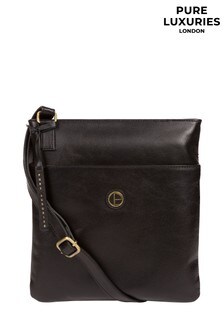 Pure Luxuries London Foxton Leather Cross-Body Bag (M21097) | $130