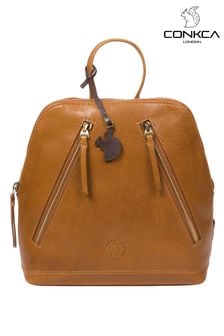 Conkca Zoe Leather Backpack (M21107) | ₪ 275