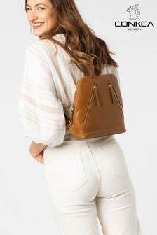 Conkca Zoe Leather Backpack (M21107) | $101