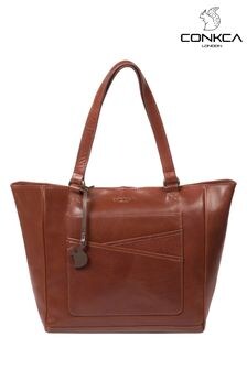 Conkca Monique Leather Tote Bag (M21118) | $113